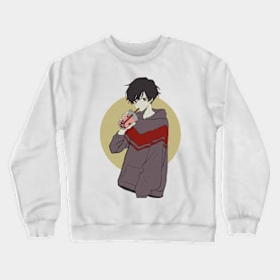 Boba Boy Crewneck Sweatshirt